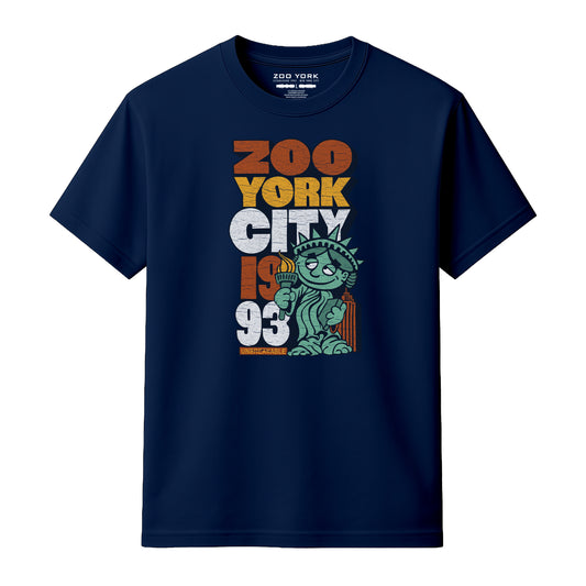 ZOO YORK LIBERTY STYLE T-SHIRT NAVY BLUE