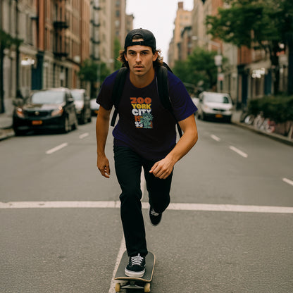 ZOO YORK LIBERTY STYLE T-SHIRT NAVY BLUE
