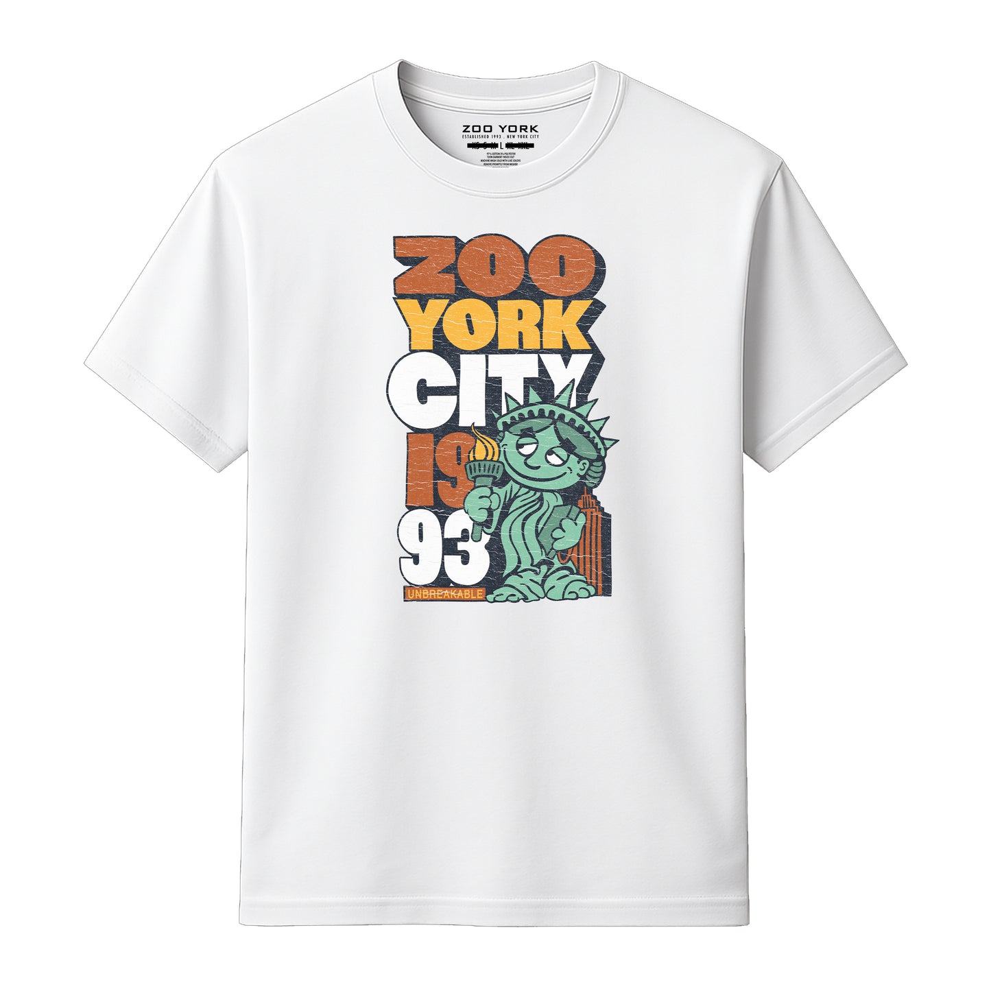 ZOO YORK LIBERTY STYLE T-SHIRT WHITE