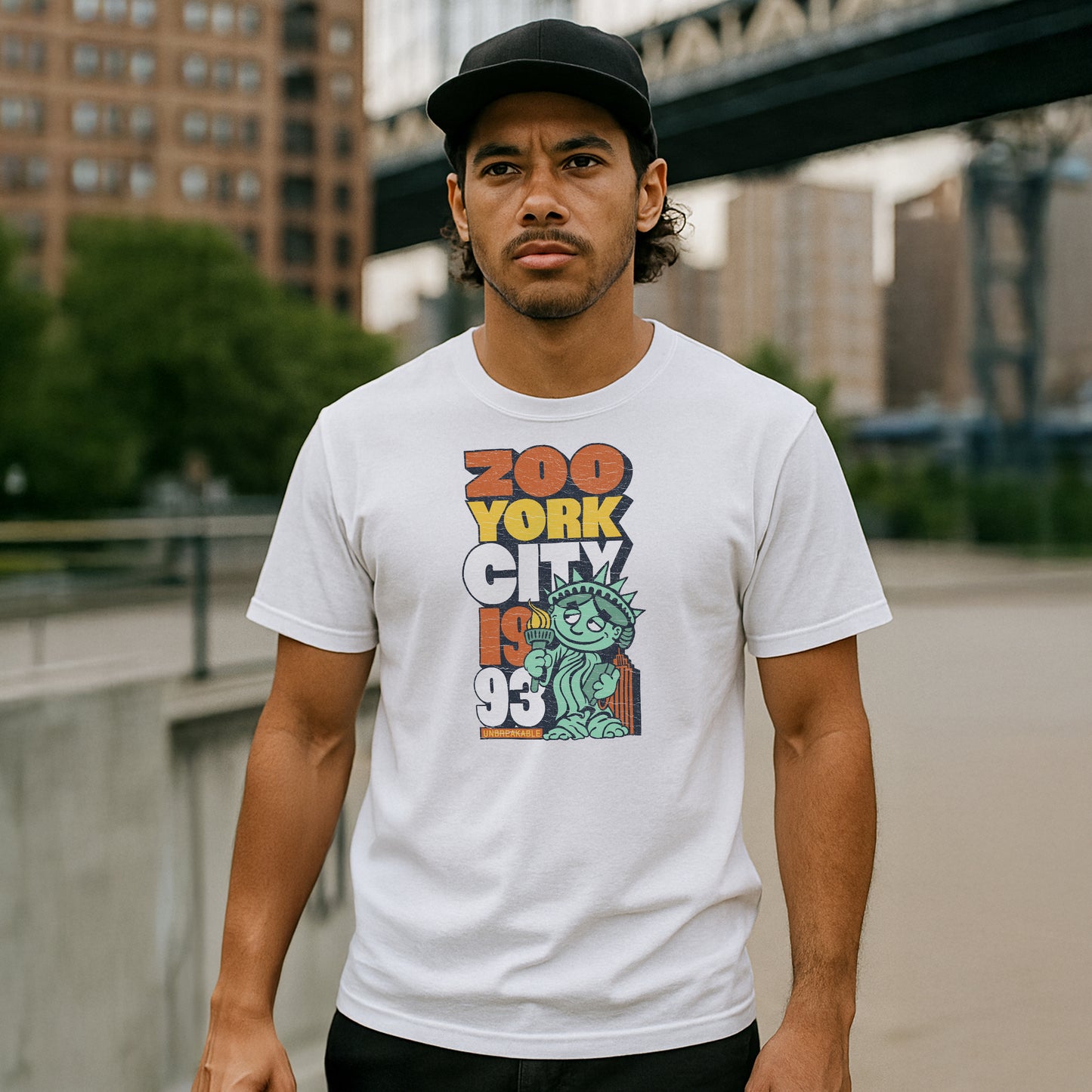 ZOO YORK LIBERTY STYLE T-SHIRT WHITE
