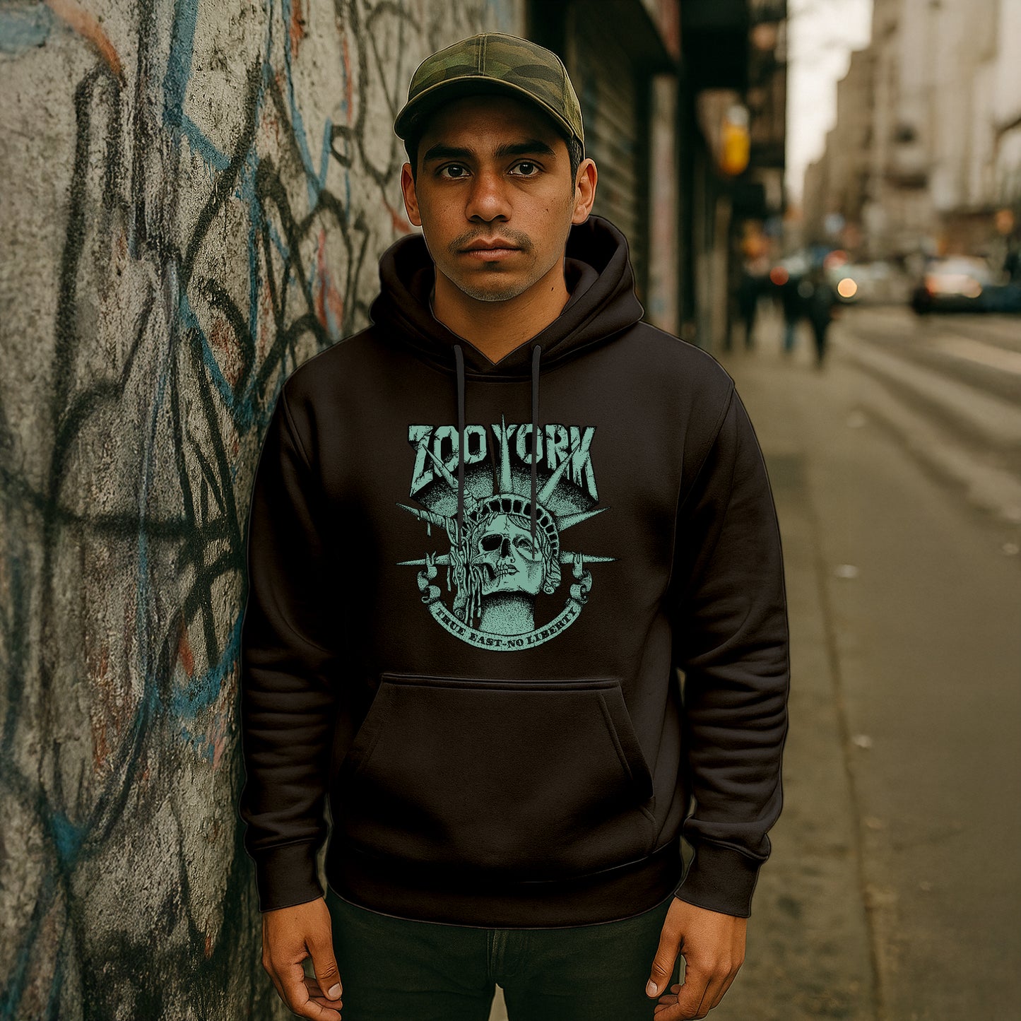 ZOO YORK TRUE EAST HOODIE BLACK