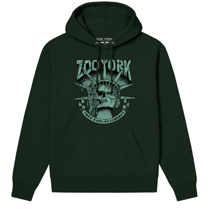 Zoo York True East Hoodie Forest Green - front