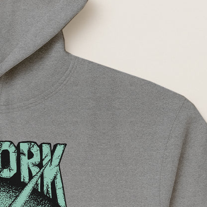 ZOO YORK TRUE EAST HOODIE HEATHER GREY