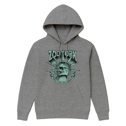 ZOO YORK TRUE EAST HOODIE HEATHER GREY