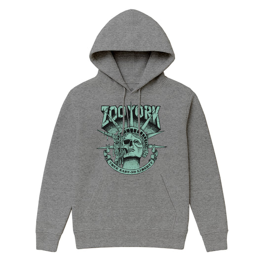 ZOO YORK TRUE EAST HOODIE HEATHER GREY