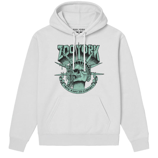 ZOO YORK TRUE EAST HOODIE LITE WHITE