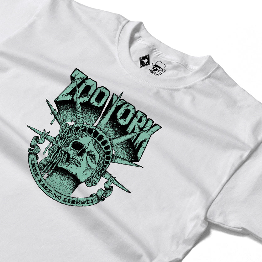 Zoo York True East Long Sleeve T-Shirt White - detail