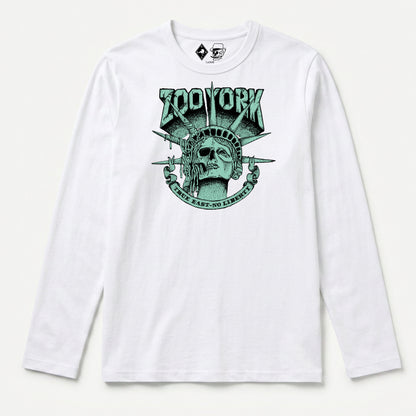 Zoo York True East Long Sleeve T-Shirt White - front