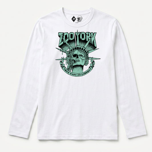 Zoo York True East Long Sleeve T-Shirt White - front