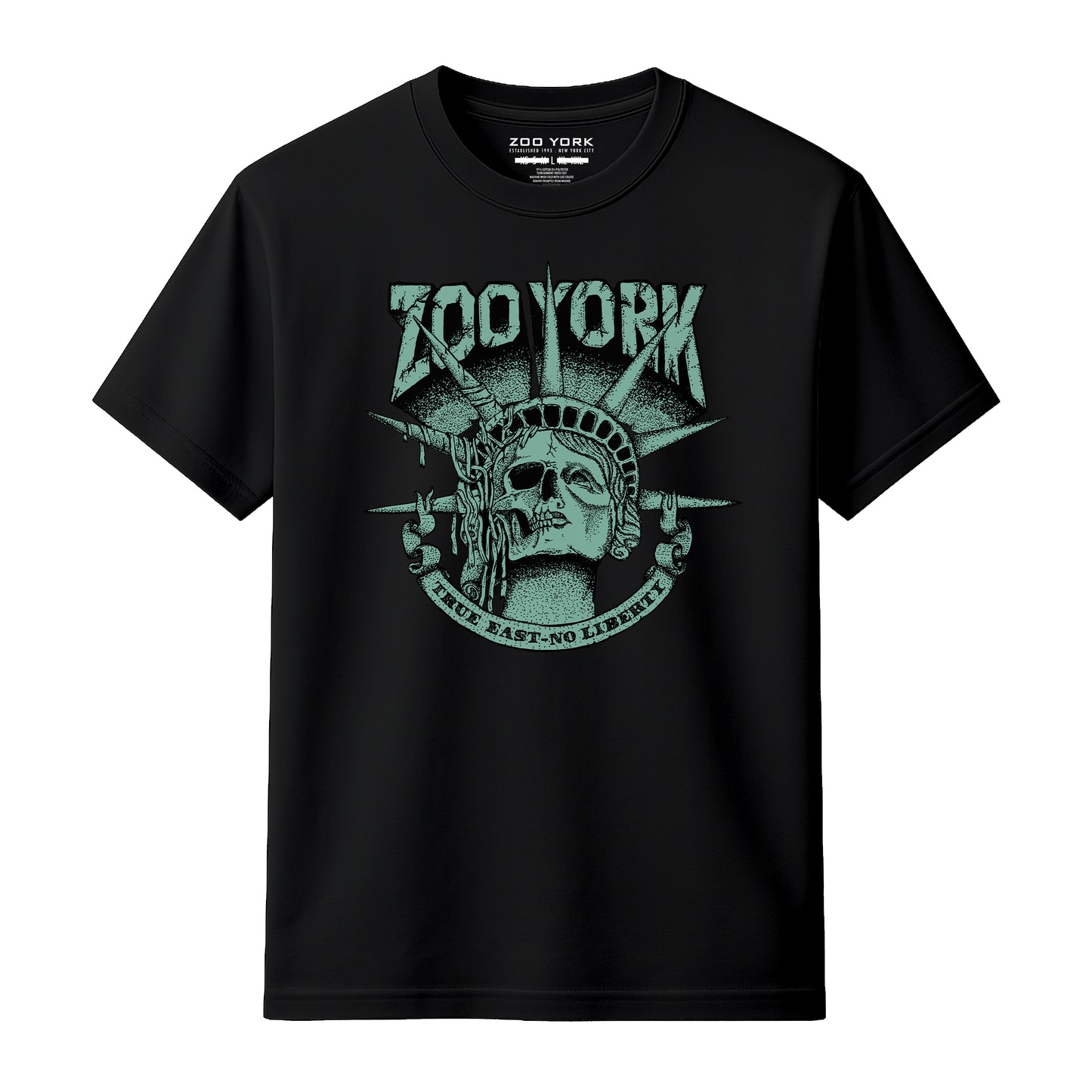 ZOO YORK TRUE EAST T-SHIRT BLACK