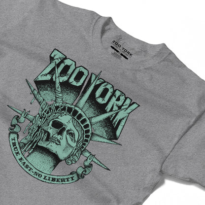 Zoo York True East T-Shirt Heather Grey - detail