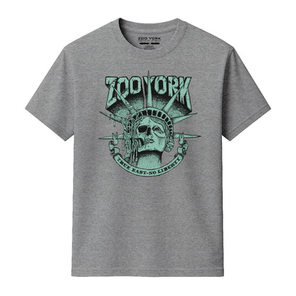 Zoo York True East T-Shirt Heather Grey - front