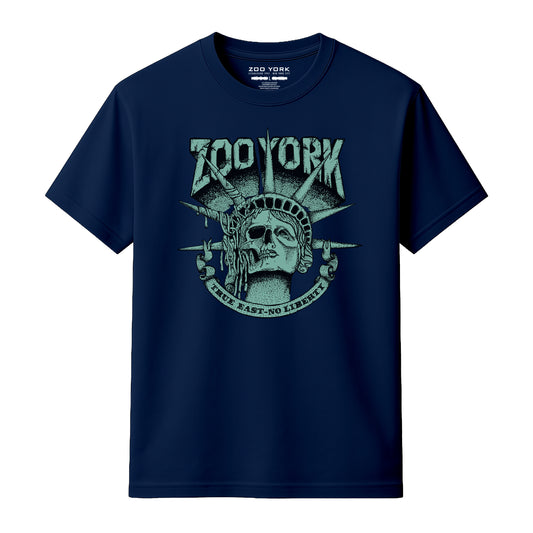 Zoo York True East T-Shirt Navy Blue - front
