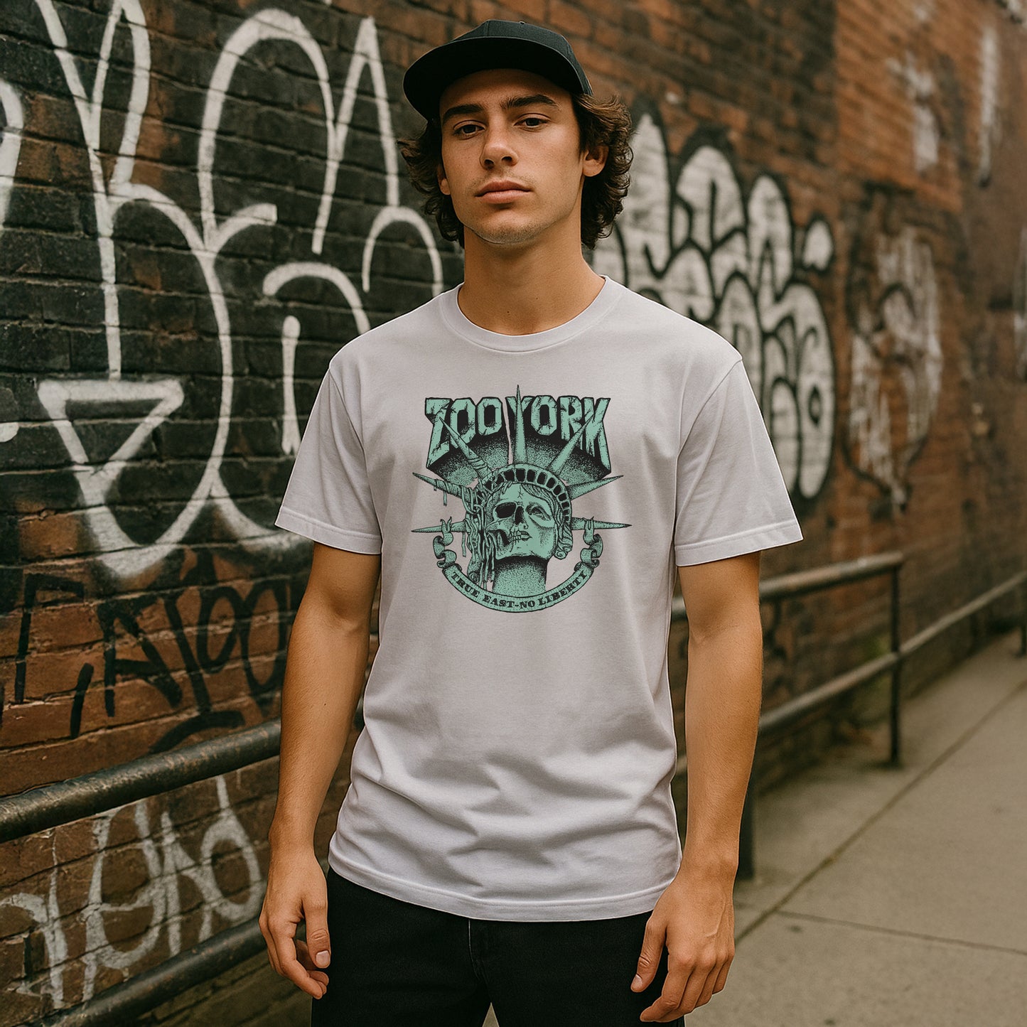 ZOO YORK TRUE EAST T-SHIRT WHITE