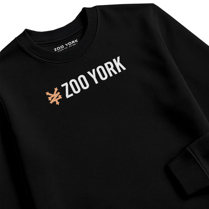 ZOO YORK CORE CREW SWEAT BLACK