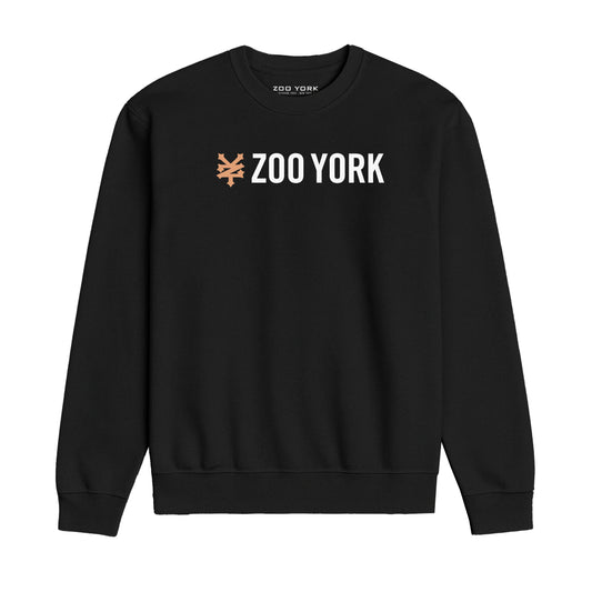 ZOO YORK CORE CREW SWEAT BLACK