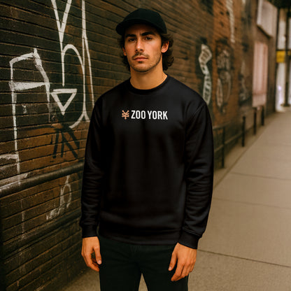 ZOO YORK CORE CREW SWEAT BLACK