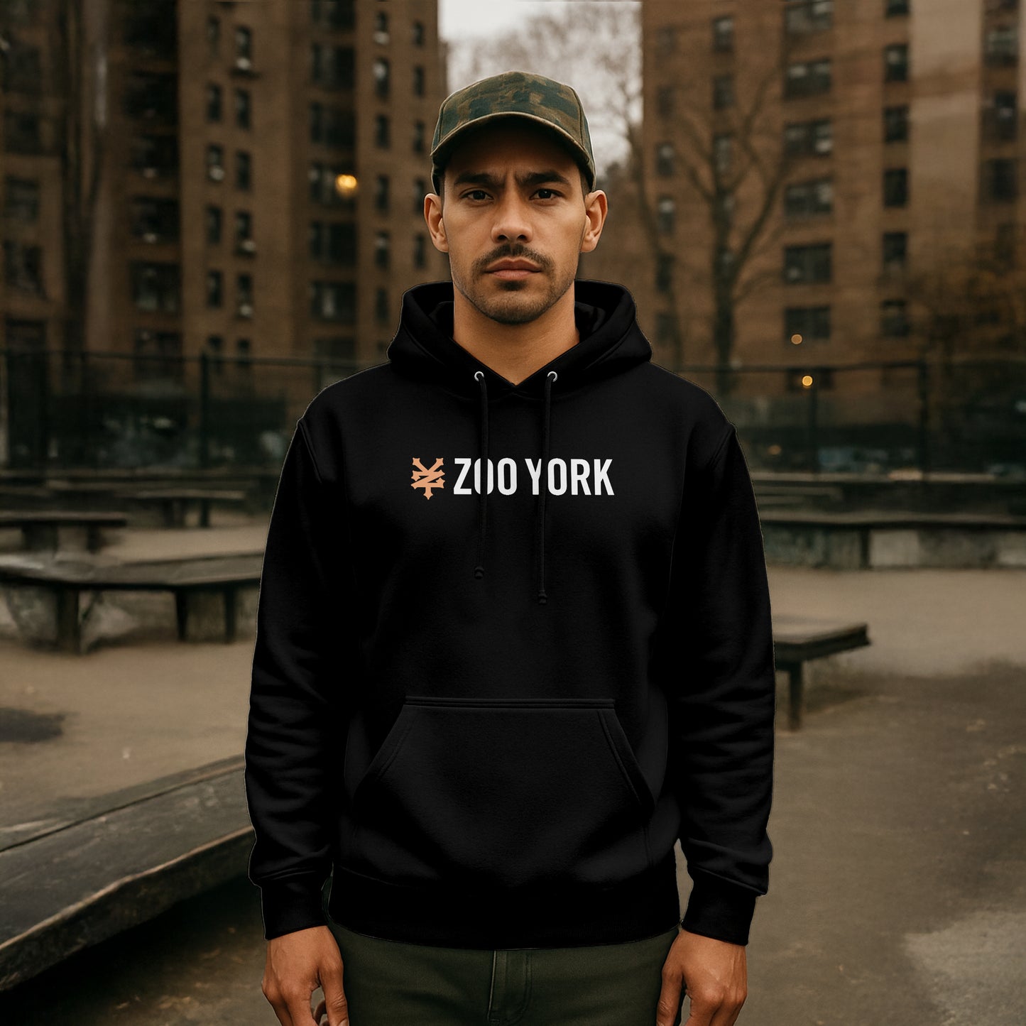ZOO YORK CORE HOODIE BLACK