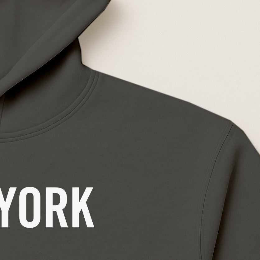 ZOO YORK CORE HOODIE CHARCOAL