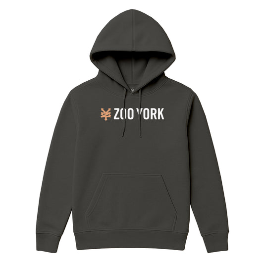 ZOO YORK CORE HOODIE CHARCOAL