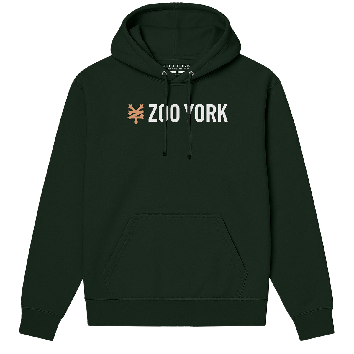 Zoo York Core Hoodie Forest Green - front