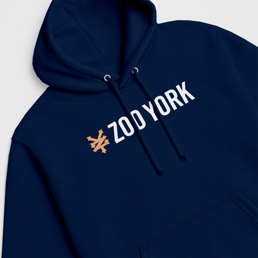 Zoo York Core Hoodie Navy - detail
