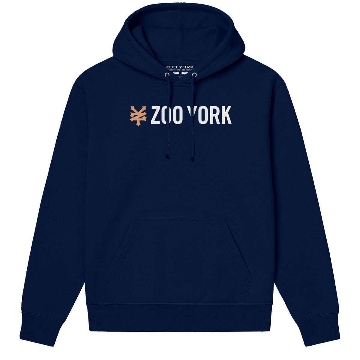 Zoo York Core Hoodie Navy - front