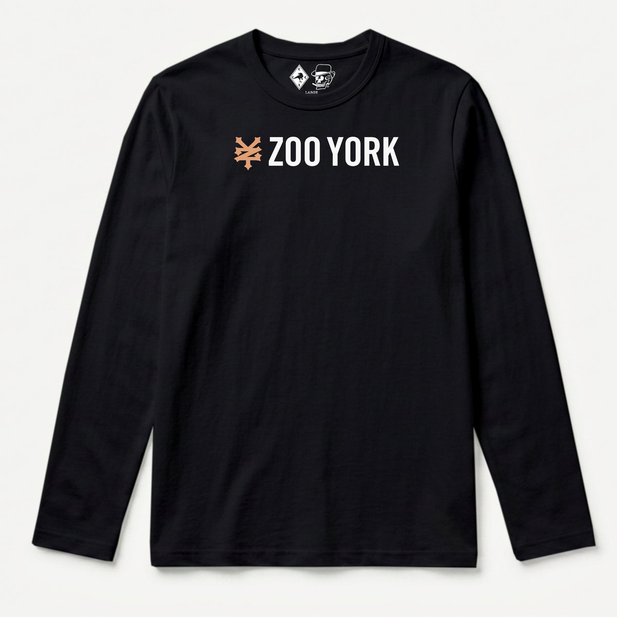 Zoo York Core Long Sleeve T-Shirt Black - front