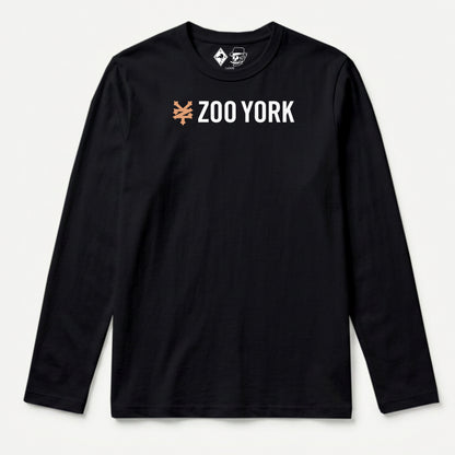 Zoo York Core Long Sleeve T-Shirt Black - front