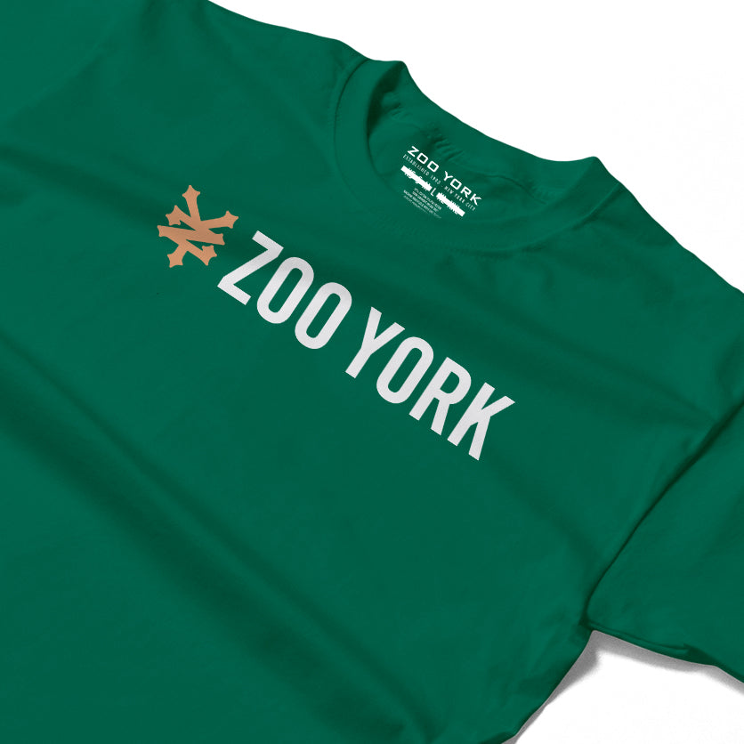 ZOO YORK CORE T-SHIRT COLLEGE GREEN