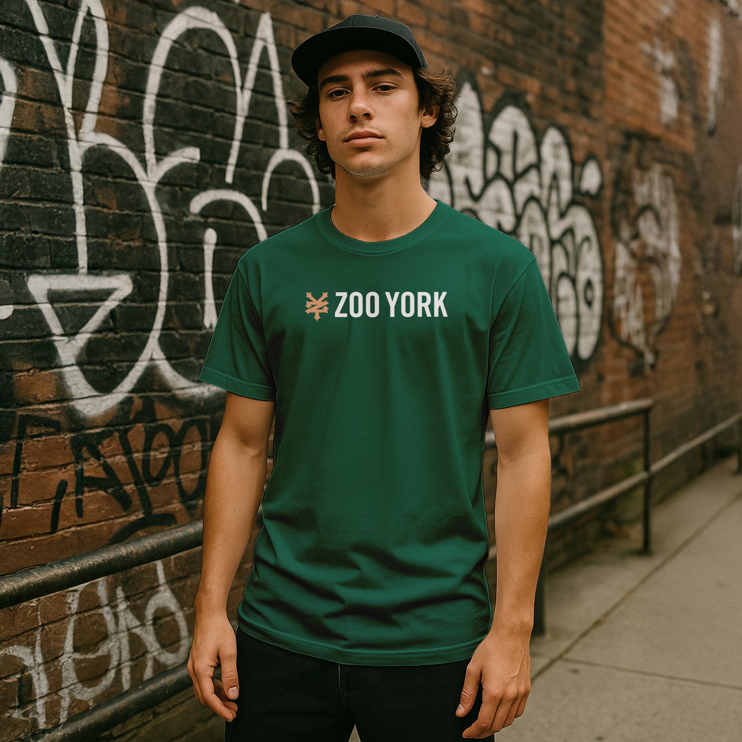 ZOO YORK CORE T-SHIRT COLLEGE GREEN