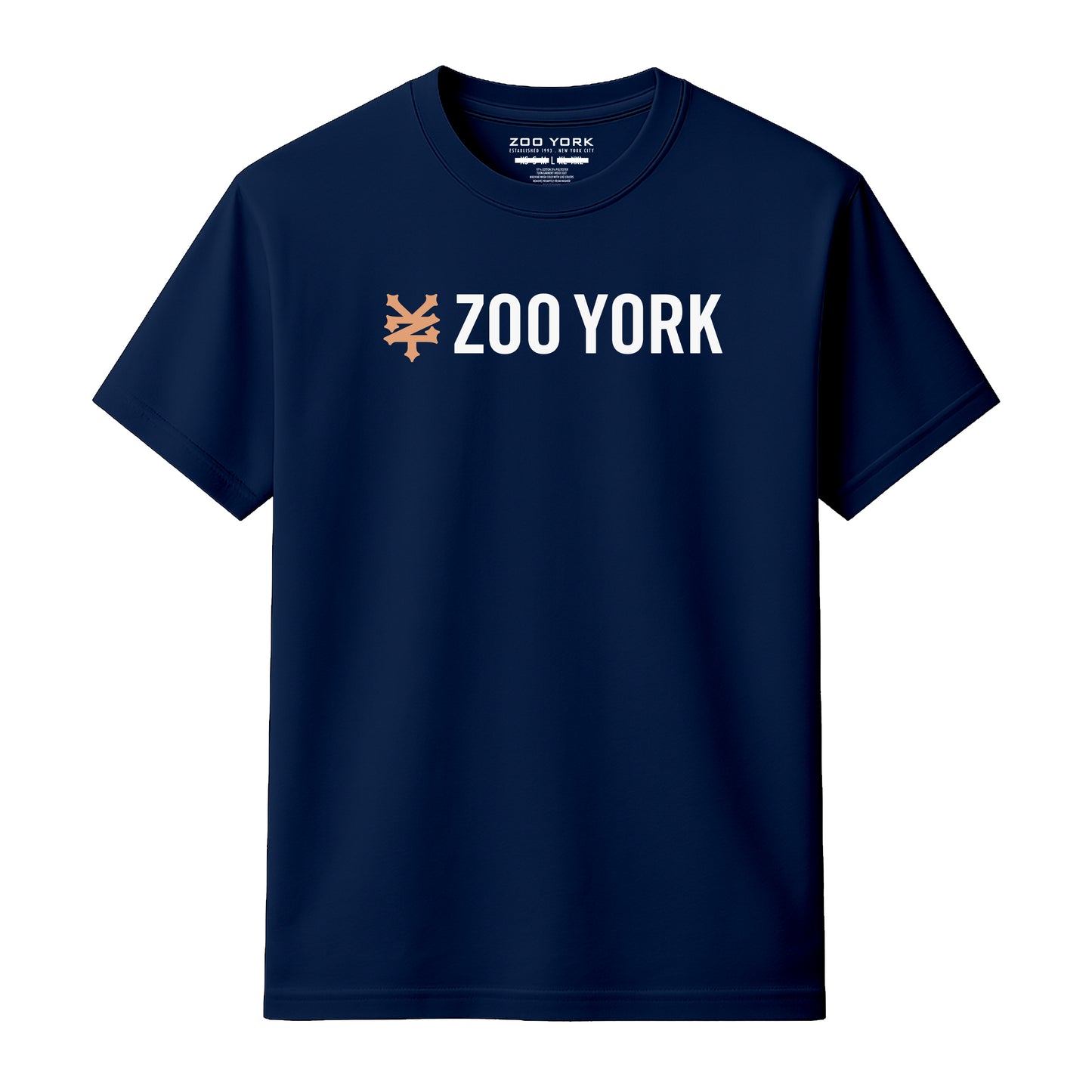 ZOO YORK CORE T-SHIRT NAVY BLUE