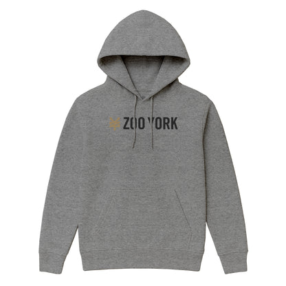 ZOO YORK CORE HOODIE HEATHER GREY
