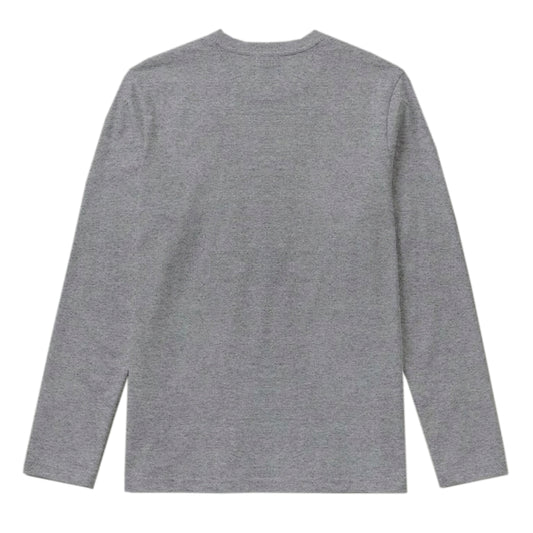 Zoo York Core Long Sleeve T-Shirt Heather Grey - back