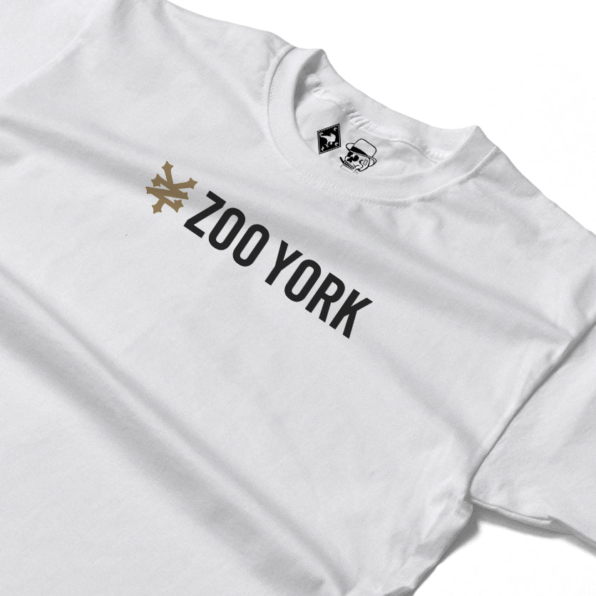 Zoo York Core Long Sleeve T-Shirt White - detail