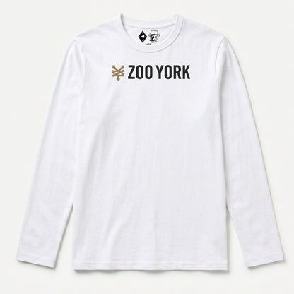Zoo York Core Long Sleeve T-Shirt White - front