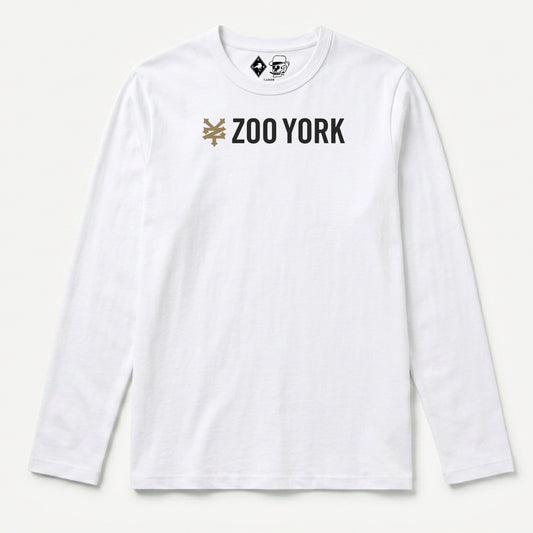 Zoo York Core Long Sleeve T-Shirt White - front