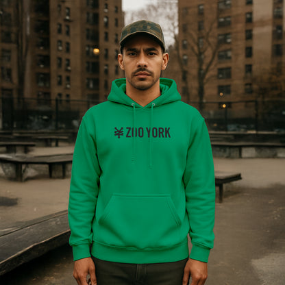 ZOO YORK CORE HOODIE LITE KELLY GREEN
