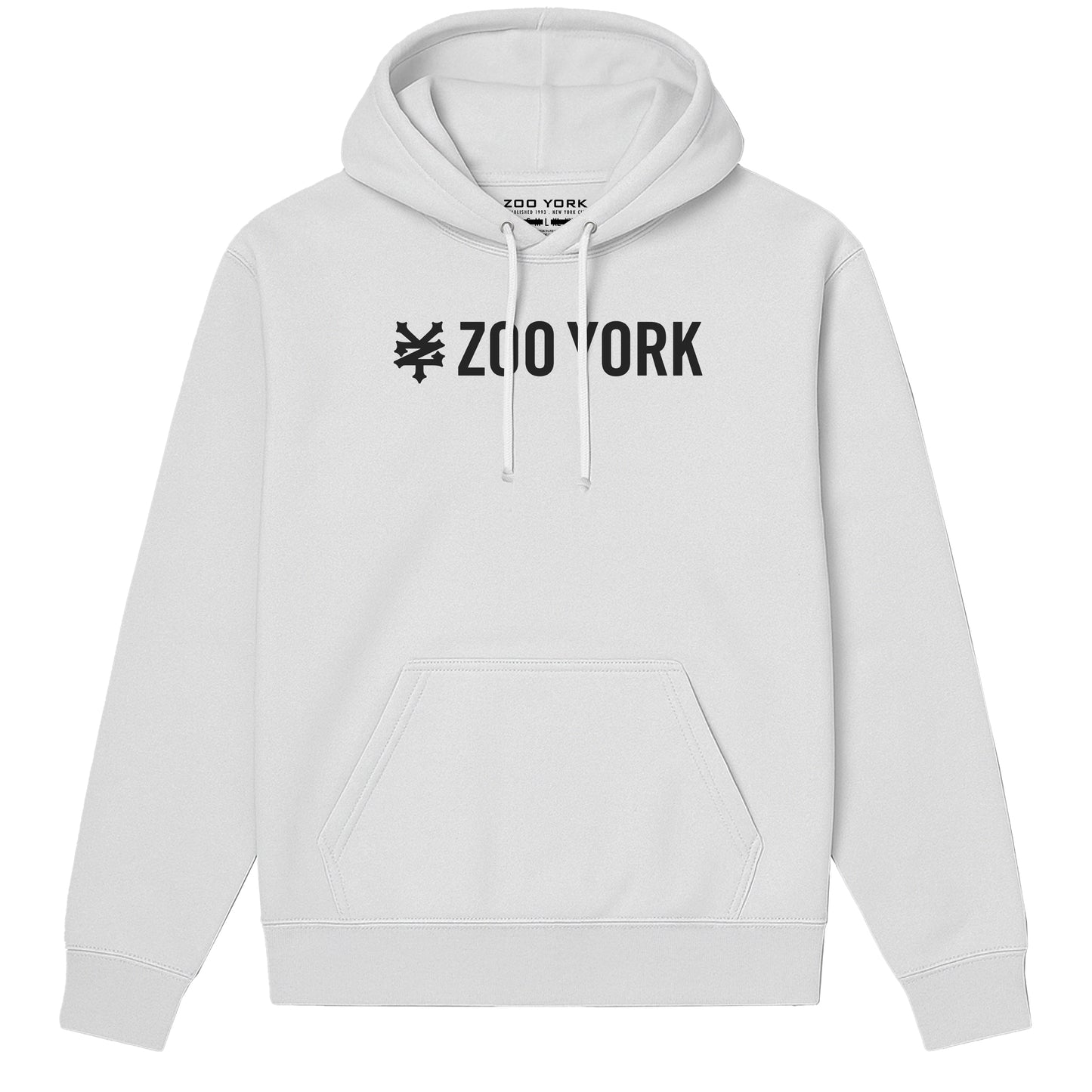 ZOO YORK CORE HOODIE LITE WHITE