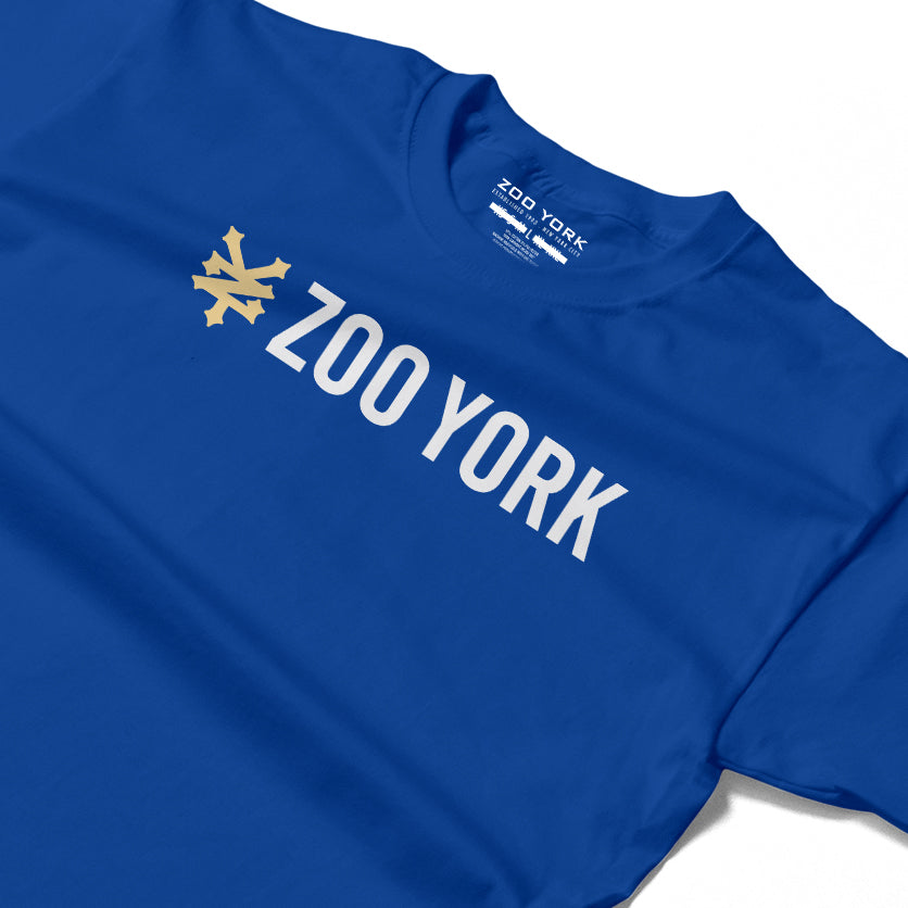 ZOO YORK CORE T-SHIRT ROYAL BLUE