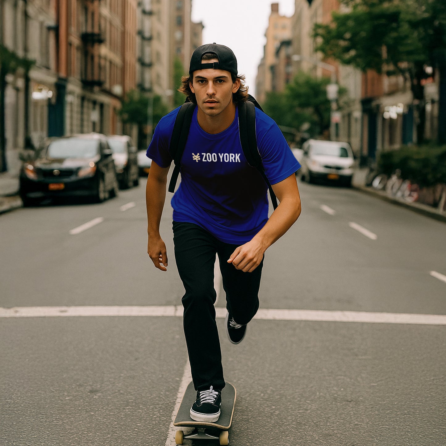 ZOO YORK CORE T-SHIRT ROYAL BLUE