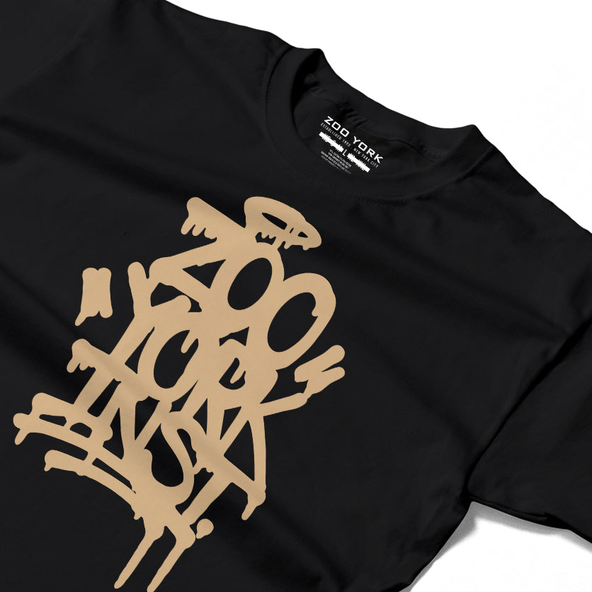 ZOO YORK DRIPPY T-SHIRT BLACK