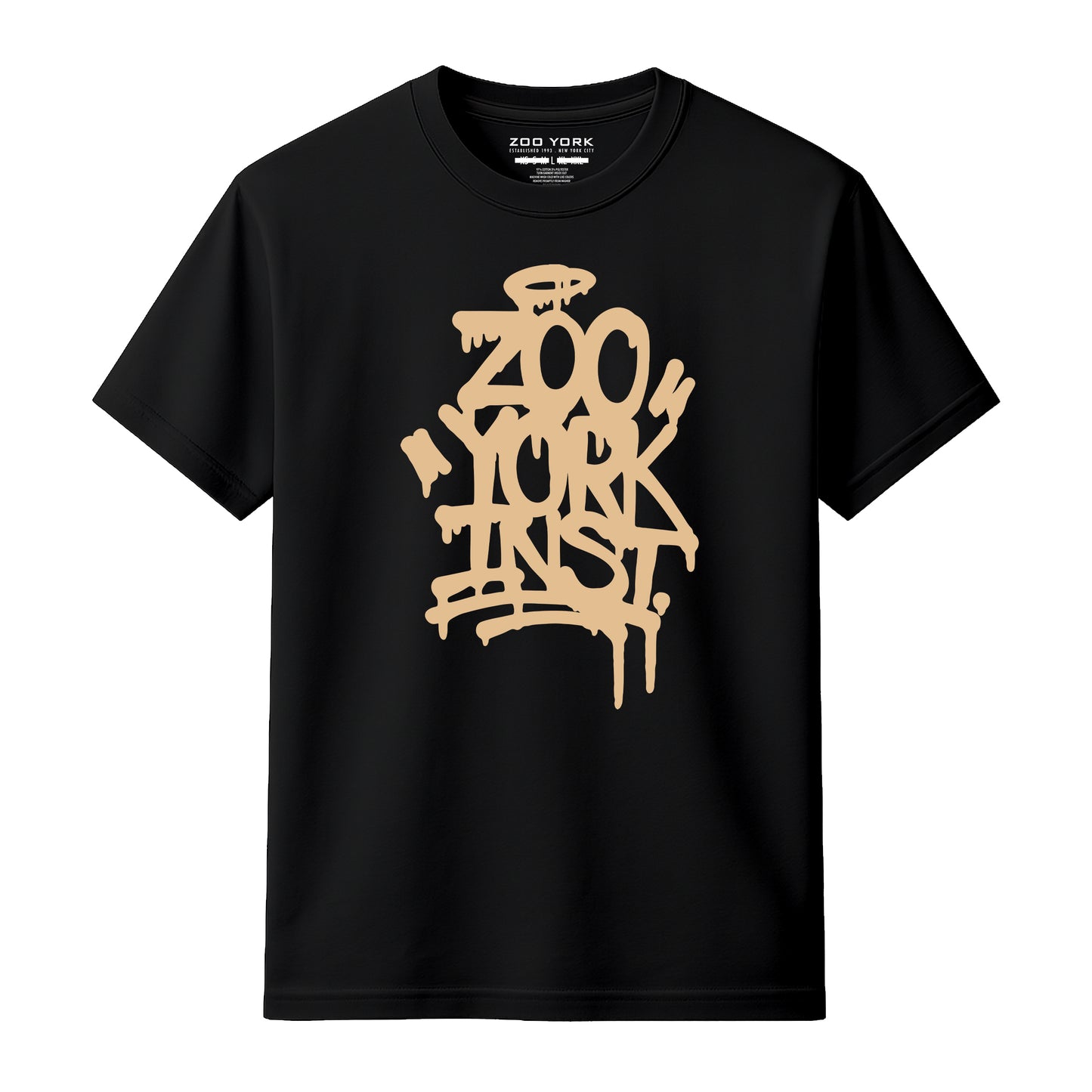 ZOO YORK DRIPPY T-SHIRT BLACK