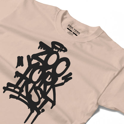 ZOO YORK DRIPPY T-SHIRT DESERT SAND
