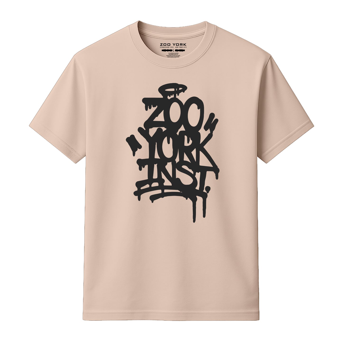 ZOO YORK DRIPPY T-SHIRT DESERT SAND