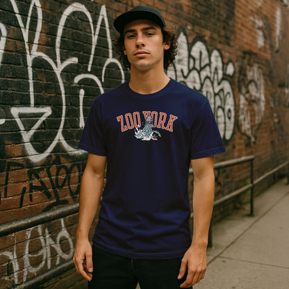ZOO YORK HYDRANT T-SHIRT NAVY BLUE