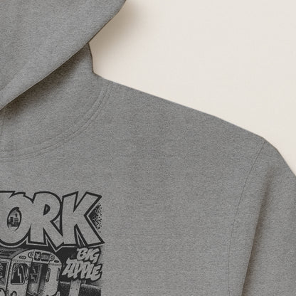 ZOO YORK CITY RIDES HOODIE HEATHER GREY