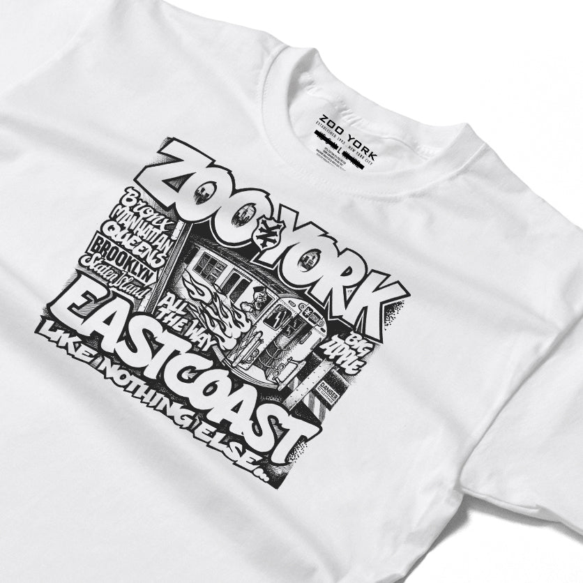 ZOO YORK CITY RIDES T-SHIRT WHITE