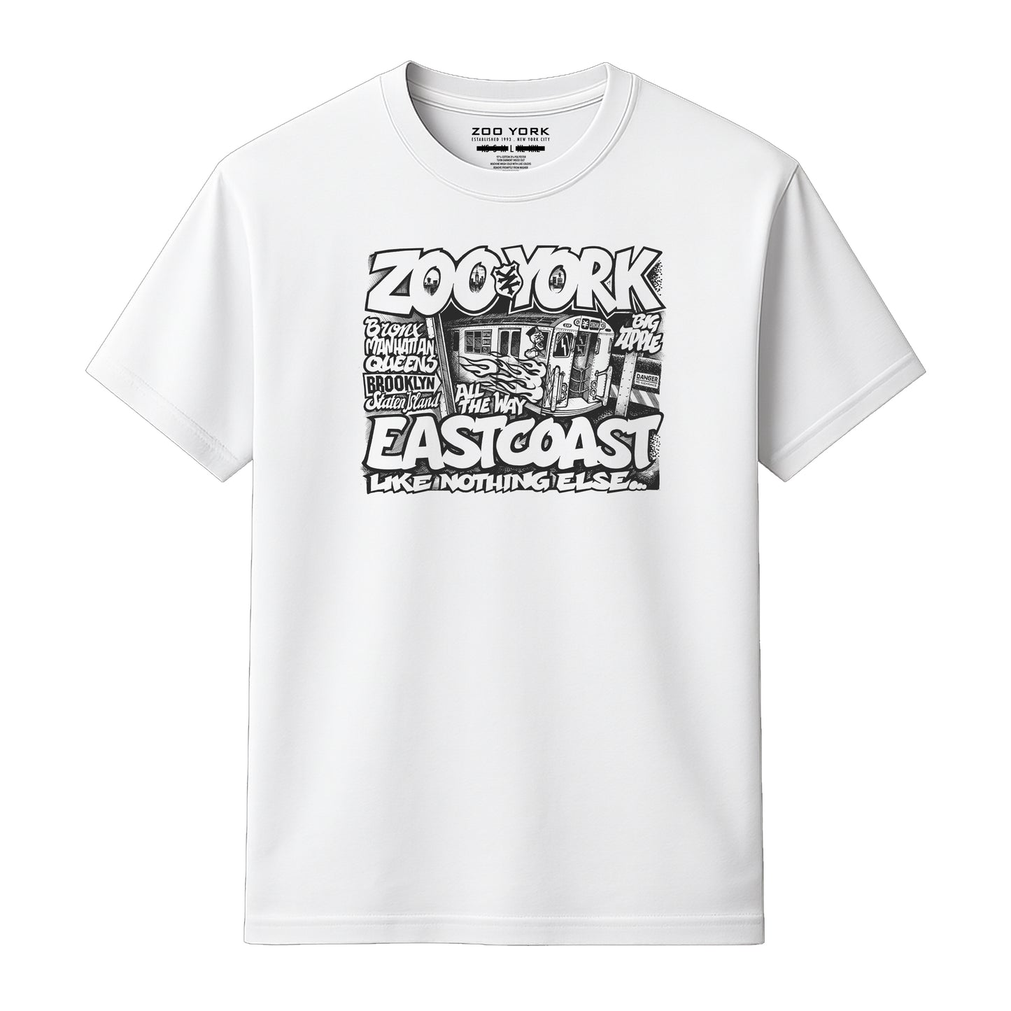ZOO YORK CITY RIDES T-SHIRT WHITE
