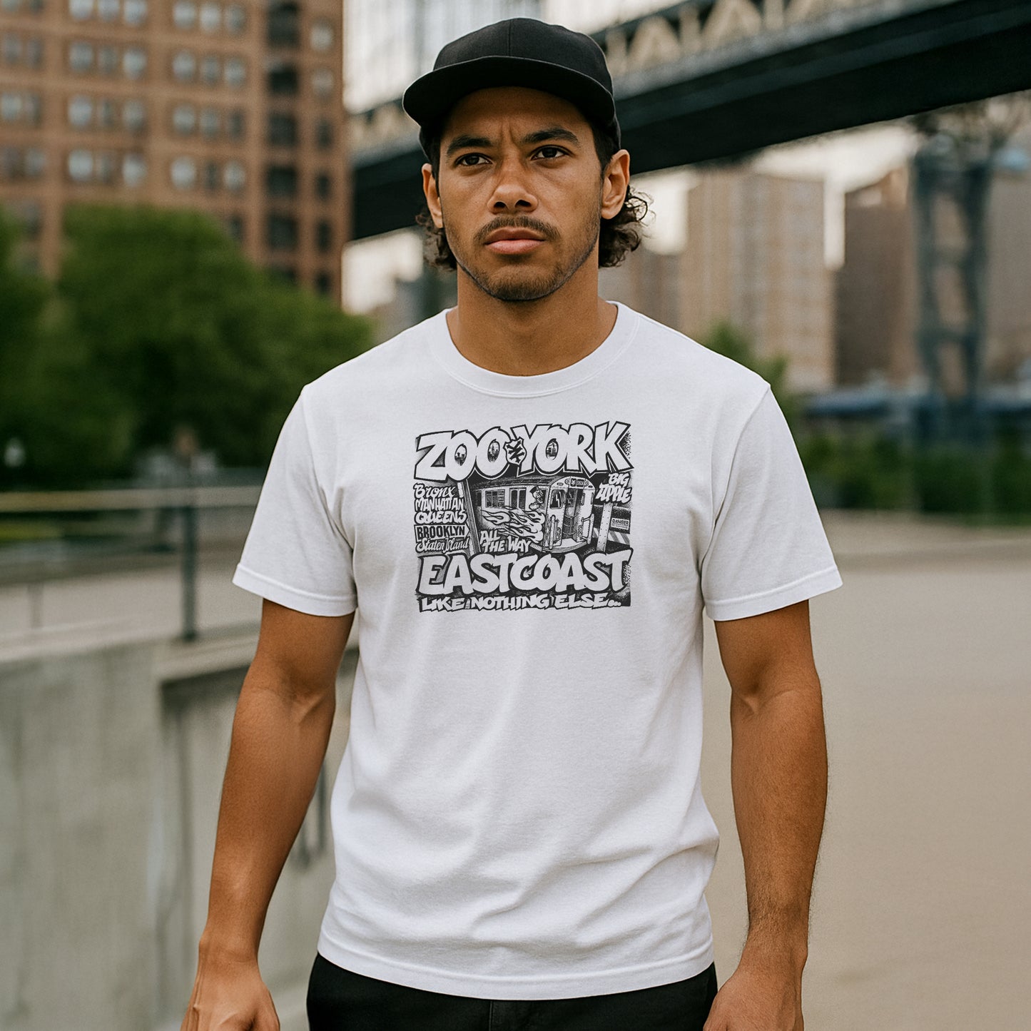 ZOO YORK CITY RIDES T-SHIRT WHITE